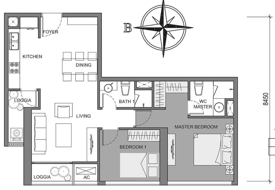 Căn hộ Vinhomes Central Park Bình Thạnh 76.8m² giá thỏa thuận - Sẵn sàng vào ở ngay!