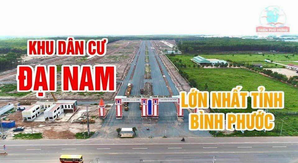 Đất nền KDC Đại Nam, Minh Hưng, Chơn Thành 120m² - Giá đầu tư hấp dẫn!