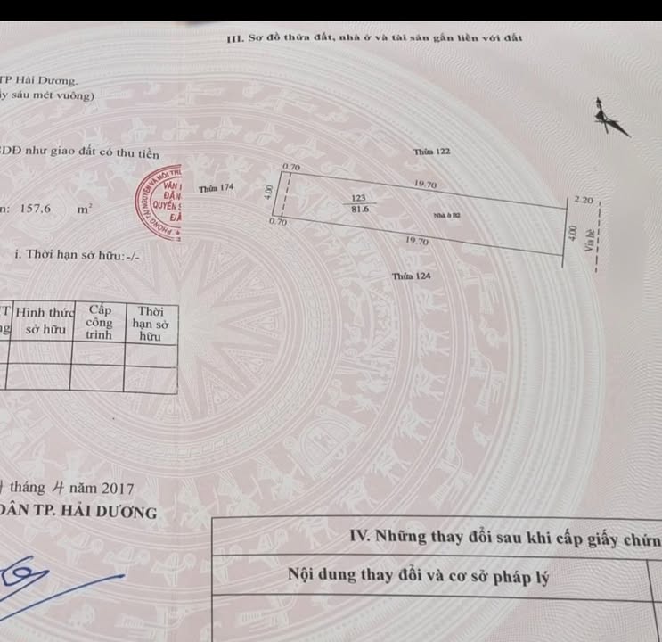 Bán đất tặng nhà 2,5 tầng tại phường Nguyễn Trãi, Hải Dương 81.6m² giá 5.3 tỷ - Thích hợp kinh doanh!