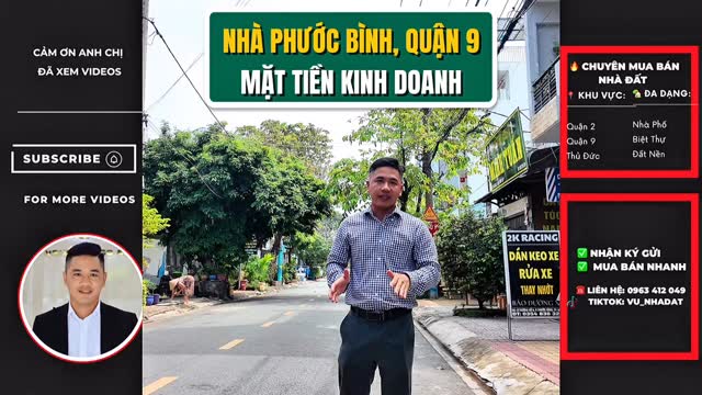 Nhà mặt tiền đường Số 5, Phước Bình, Quận 9 - Diện tích 86m² giá 12.8 tỷ - Cơ hội đầu tư hấp dẫn!