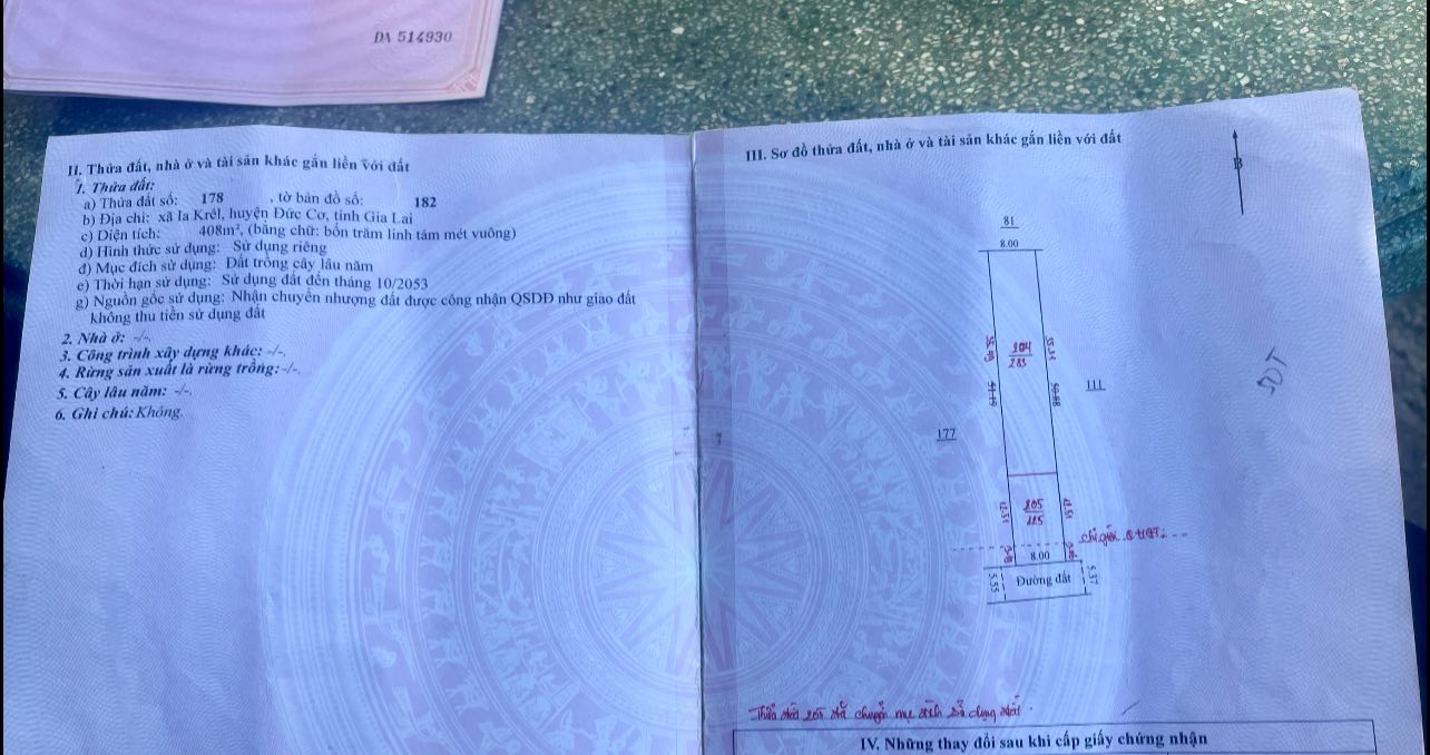 Đất nền xã Ia Krêl, huyện Đức Cơ 1000m² - Đầu tư sinh lời hấp dẫn!