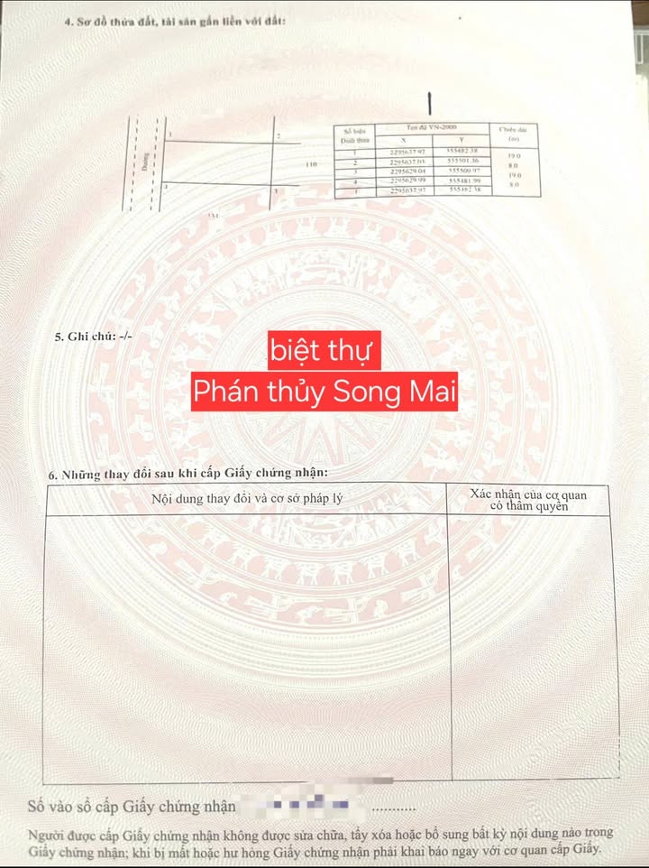 Biệt thự Song Mai Kim Động 152m² giá 2.3 tỷ - Pháp lý rõ ràng, sẵn sổ