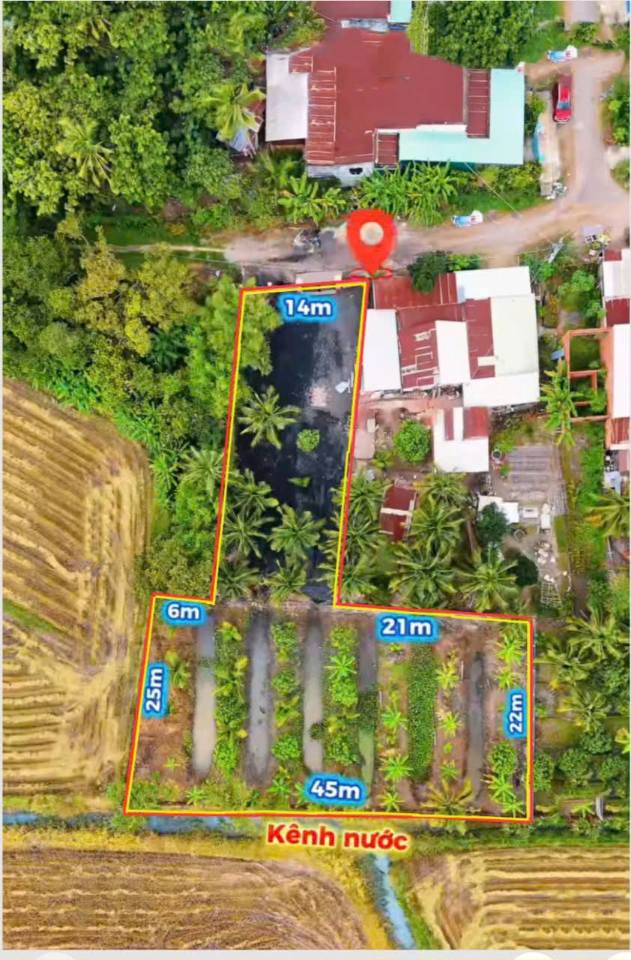 Đất vườn Hòa Thành 1400m² giá thương lượng - Cơ hội đầu tư lý tưởng!