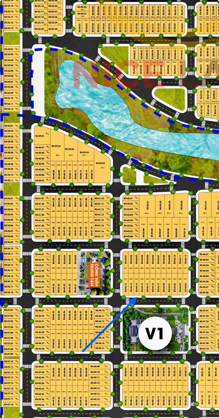 Đất nền FPT City Đà Nẵng 144m² giá 6.9 tỷ - Đối diện công viên