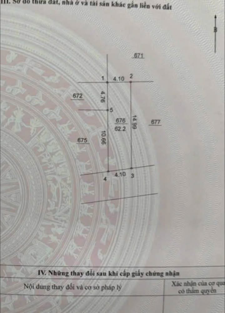 Đất nền Đoài Phương, Sơn Tây 62m² giá 1.6 tỷ - Đường thông thoáng ô tô tránh nhau!