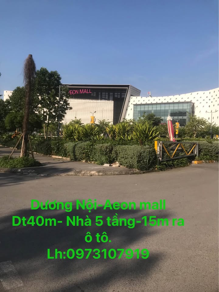 Nhà 5 tầng Dương Nội 40m² giá 7 tỷ - Gần Aeon Mall và chợ