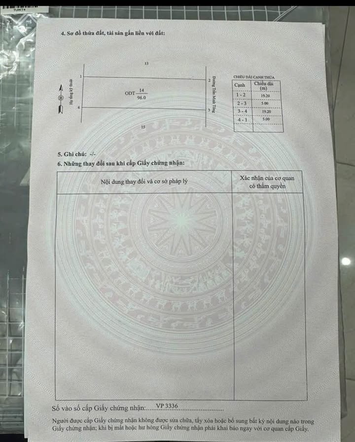 Đất nền đường Trần Minh Tông, phường Lộc Vượng, 96m² giá 4.3 tỷ - Đầu tư sinh lời ngay!