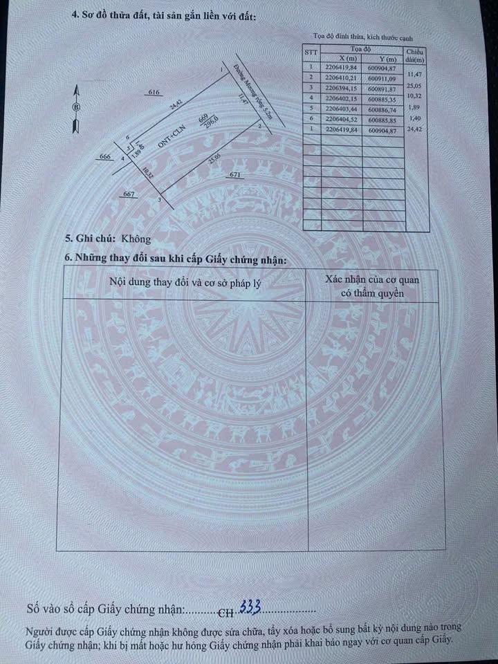 Đất Vạn Thắng Nông Cống 296m² - Đầu tư sinh lời hấp dẫn!