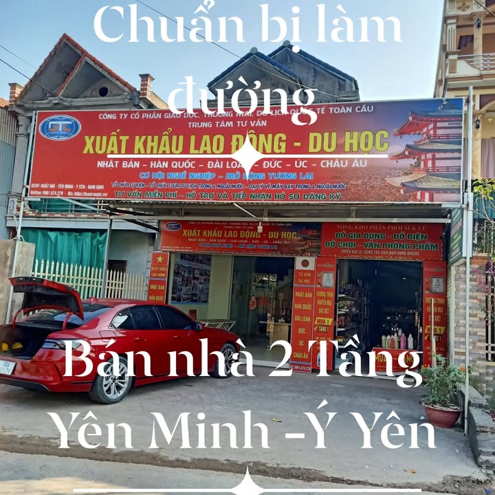 Nhà 2 Tầng Kinh Doanh Tại Yên Minh, Ý Yên - 3.75 Tỷ, Sổ Đỏ Chính Chủ!