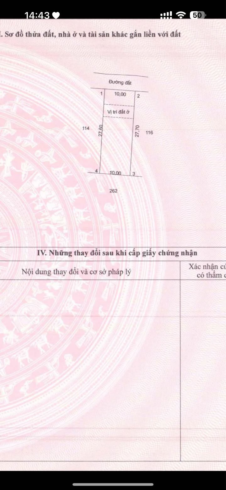 Đất nền Hắc Dịch, Phú Mỹ 270m² giá 1.35 tỷ - Cơ hội đầu tư tuyệt vời!