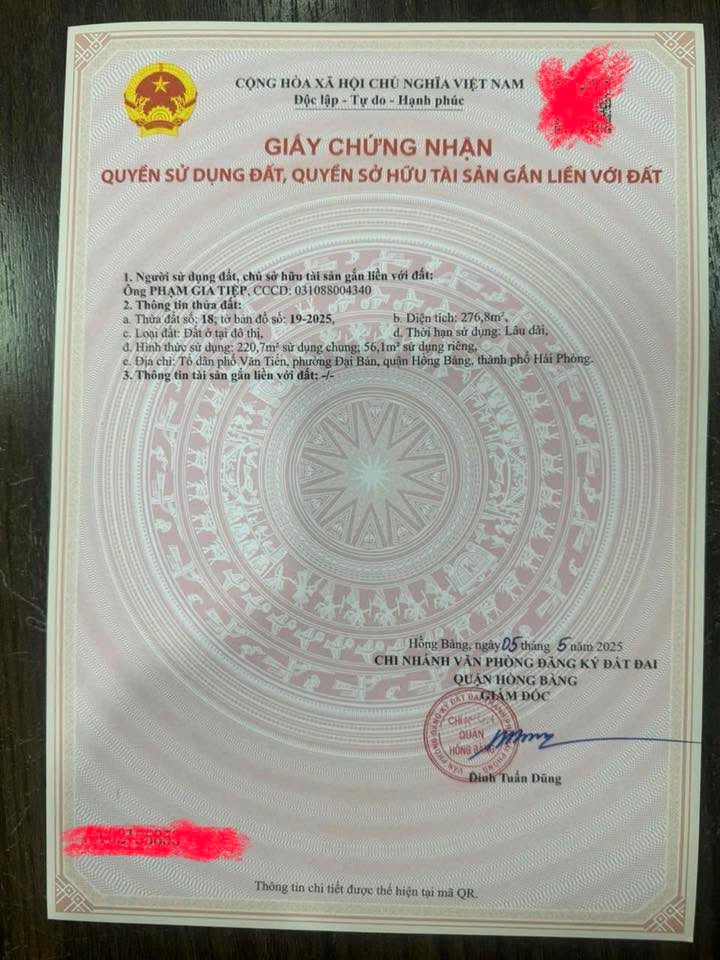 Lô Đất Đại Bản, An Dương 56.1m² giá 730 triệu - Đầu tư sinh lợi tuyệt vời!