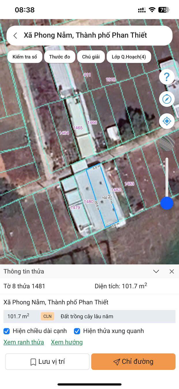 Lô đất thổ cư đường Cây Me, Phong Nẫm 101m² giá 700 triệu - Đường ô tô rộng, thương lượng tốt!