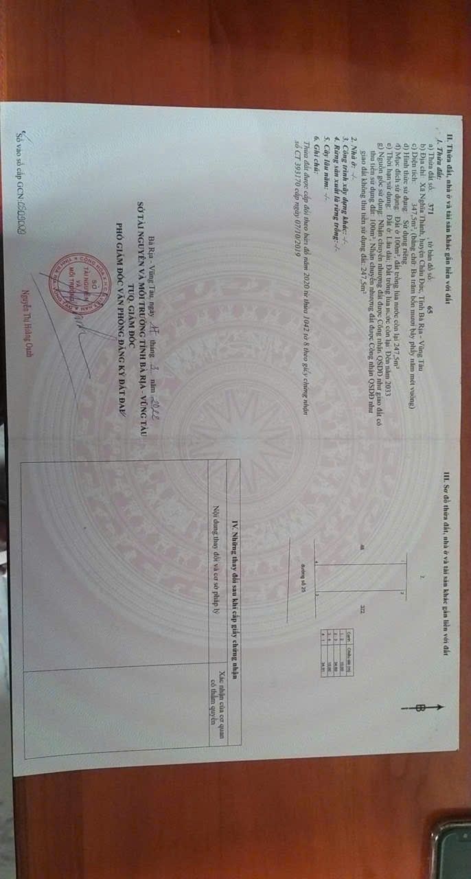 Đất mặt tiền đường nhựa Bàn Cờ, Nghĩa Thành 350m² giá chỉ 2,3 tỷ - Đầu tư sinh lời!