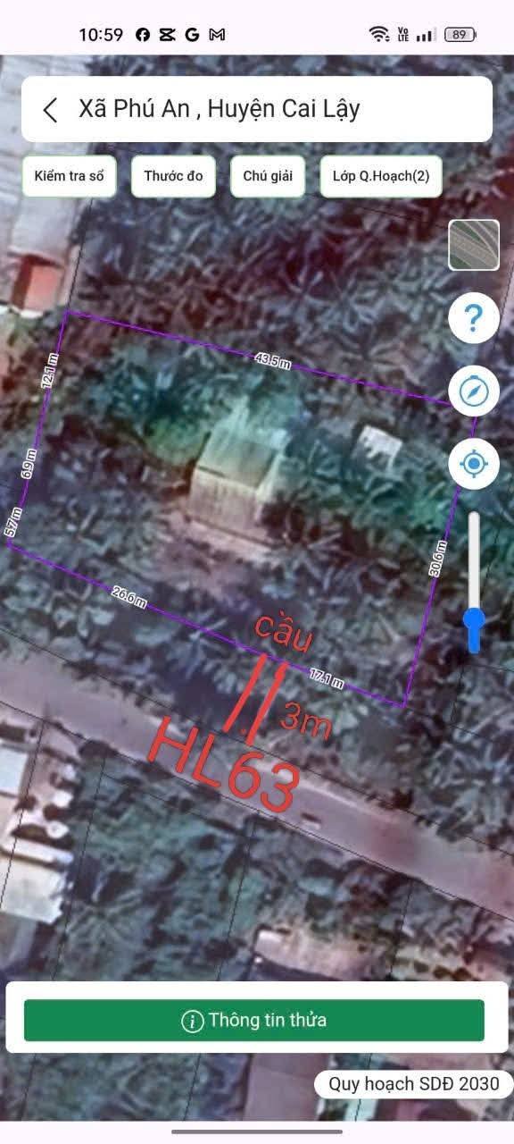 Đất mặt tiền HL63 1220m² giá 3.7 tỷ - Thích hợp làm nghỉ dưỡng, cafe sân vườn!