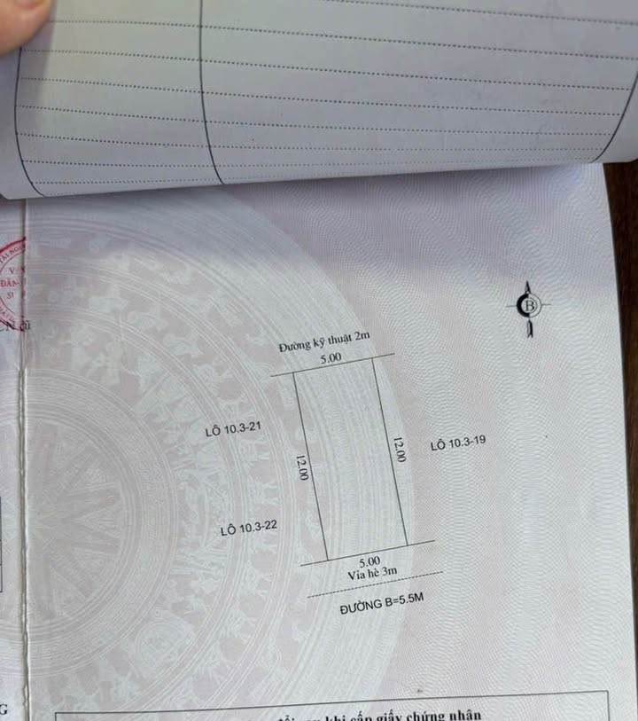 Đất mặt phố Đặng Thai Mai, TP Hải Dương 60m² giá 3.x tỷ - Sổ đỏ chính chủ!