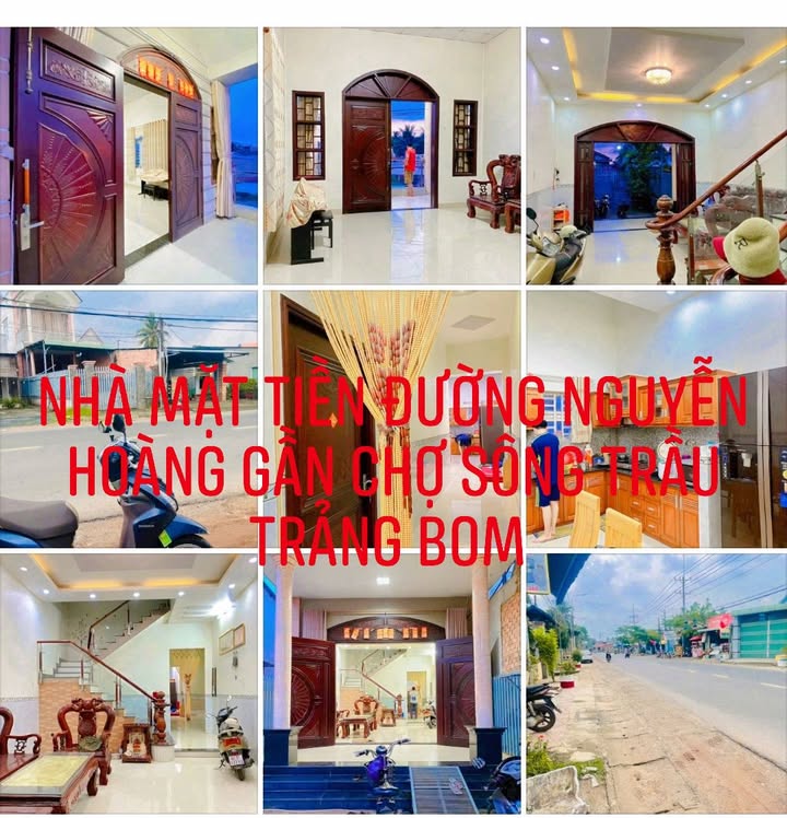 Nhà mặt tiền đường Nguyễn Hoàng, Trảng Bom 175m² - Bán gấp với giá thỏa thuận!