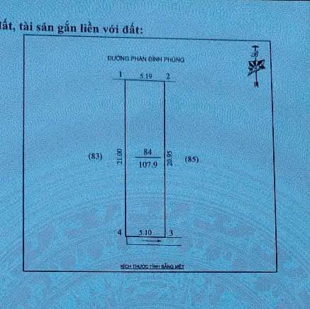 Bán nhà mặt phố Phan Đình Phùng, Vinh 107.9m² giá 14.5 tỷ - Kinh doanh sầm uất!