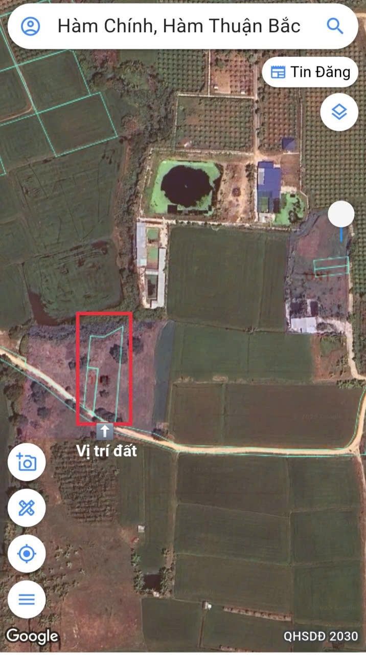 Đất nền chính chủ khu phố 6, Hàm Liêm 1000m² giá 590 triệu - Đường ô tô vào tận nơi!