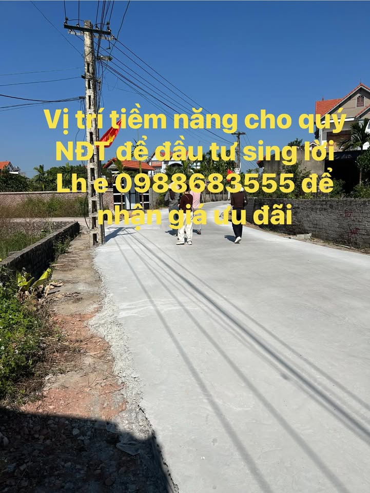 Đất nền Tân Mùi, Lục Nam 200m² - Cơ hội đầu tư không thể bỏ lỡ!