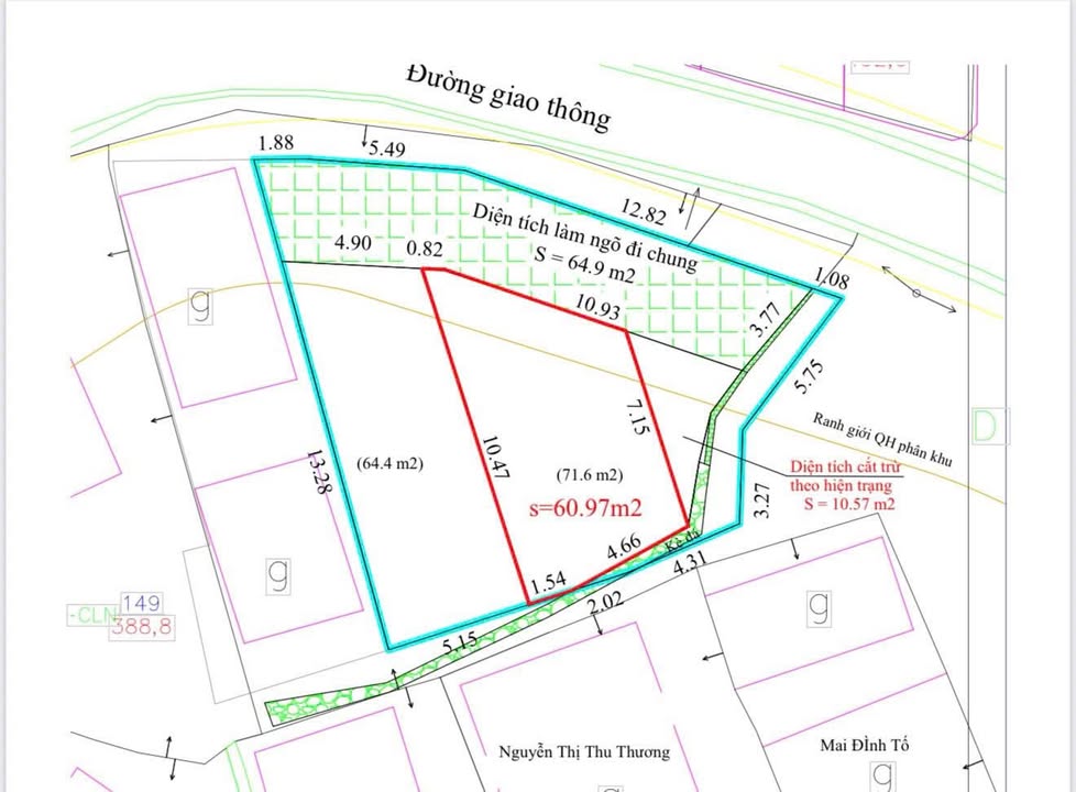 Đất nền trung tâm Ba Lan Giếng Đáy 71m² giá chỉ 1 tỷ - Cơ hội đầu tư tuyệt vời!