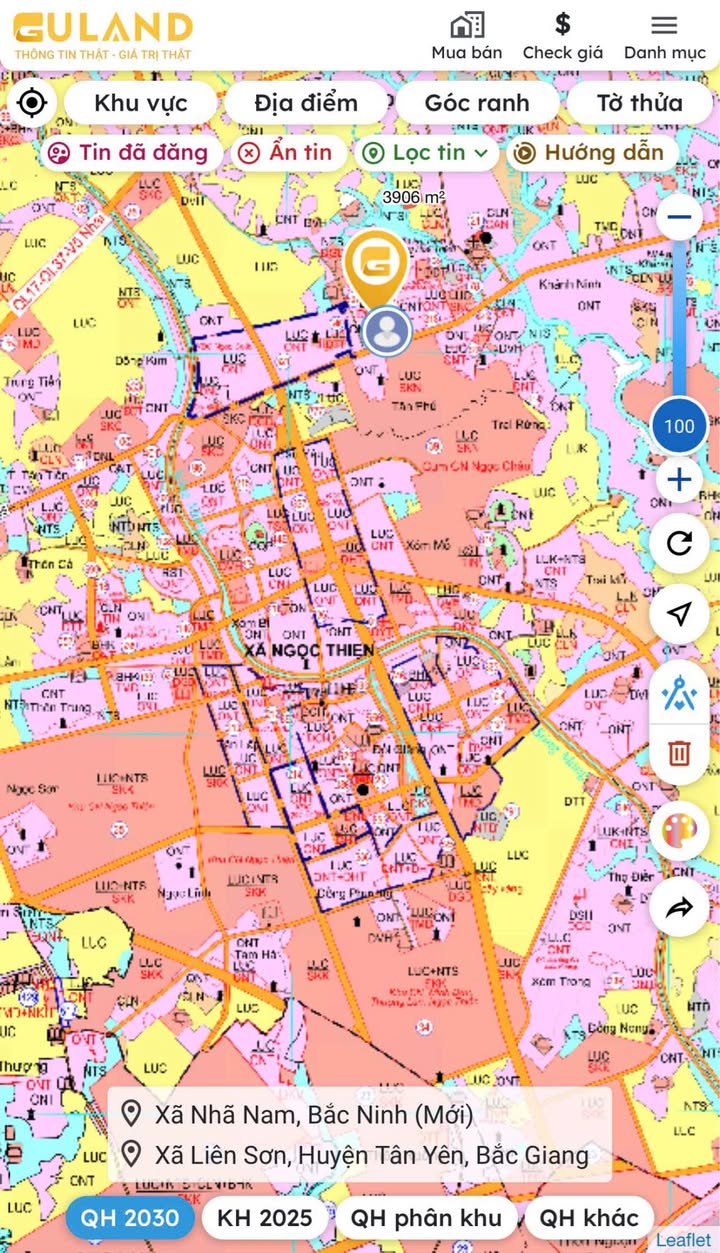 Đất nền Ngọc Châu, Tân Yên 109m² giá 1.8 tỷ - Đối diện cụm công nghiệp