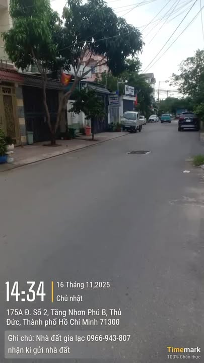 Đất nền liền kề Tăng Nhơn Phú A, Q9 - Diện tích 128.7m² - Sổ hồng riêng từng lô!