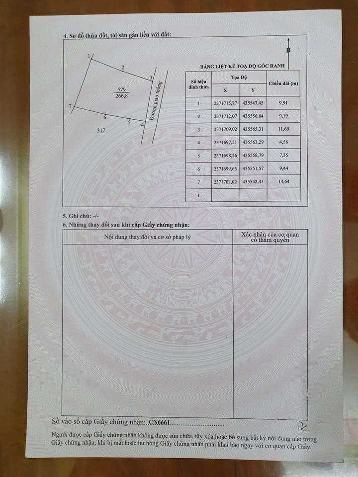 Đất nền Phường Bãi Bông, Phổ Yên 266.8m² giá chỉ 2.668 tỷ - Tiện ích đầy đủ ngay trung tâm!