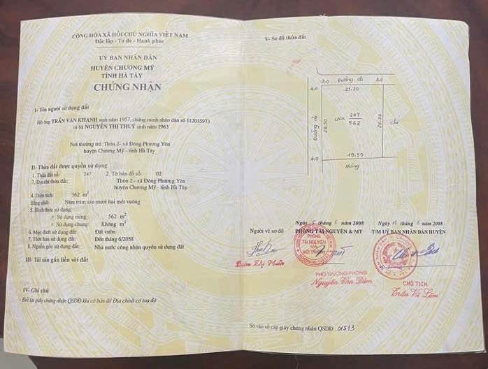 Đất nền lô góc 562m² Đông Phương Yên giá 5.62 tỷ - Đầu tư sinh lời hấp dẫn!