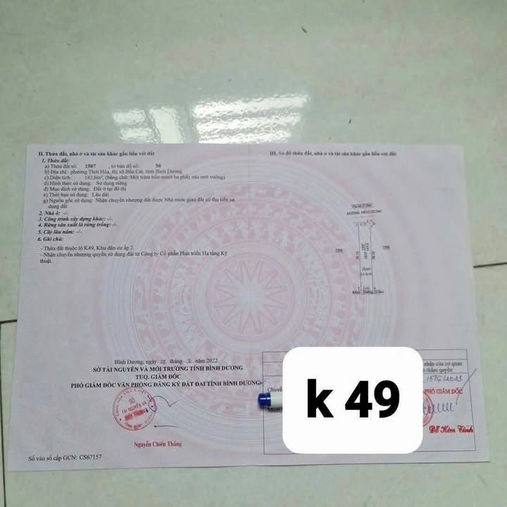 Đất mặt tiền đường NK13, phường Thới Hoà, TP Bến Cát, 150m² - Kinh doanh mọi ngành nghề!