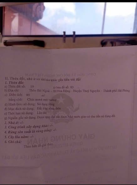 Đất nền thôn Bái Ngoài, Hoa Động 90m² giá 4 tỷ - Lô góc 3 mặt tiền hoàn hảo!