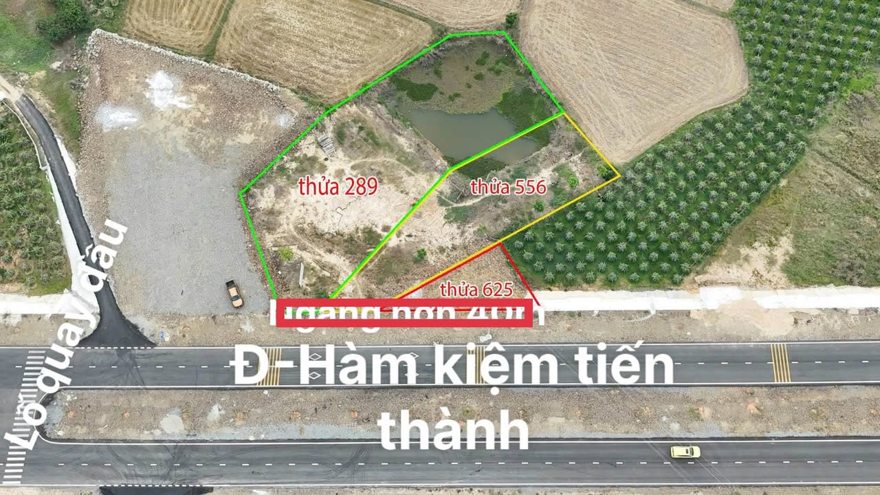 Đất mặt tiền đường Hàm Kiệm, Hàm Thuận Nam 2475m² giá 2.2 tỷ - Vị trí đắc địa cho kho xưởng!