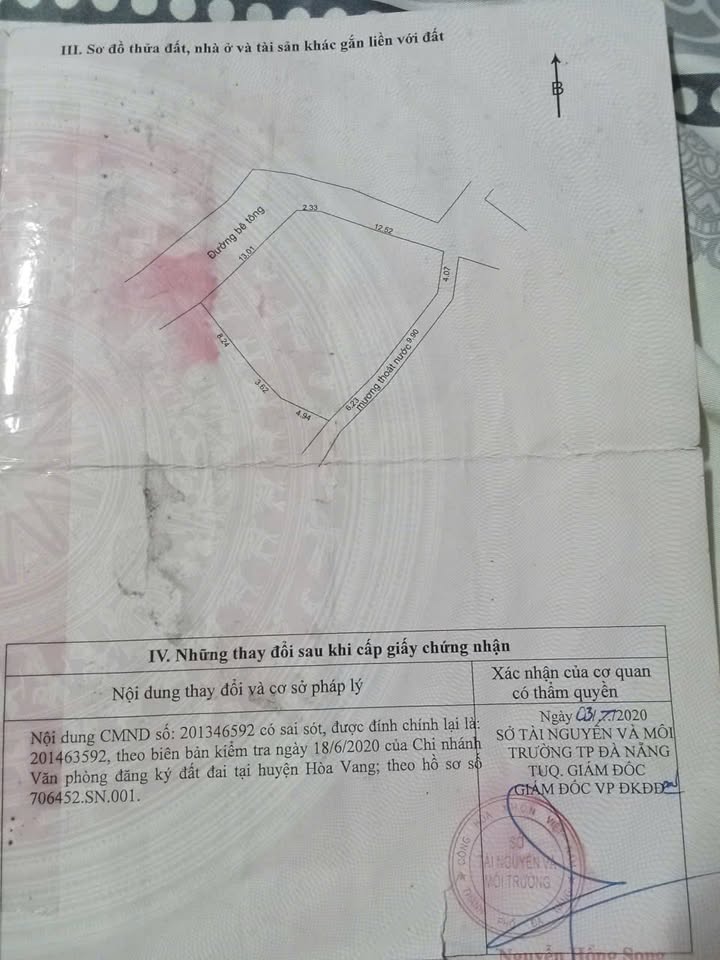 Đất trồng cây 285m² tại Hòa Nhơn giá chỉ 295 triệu - Cơ hội đầu tư tốt!