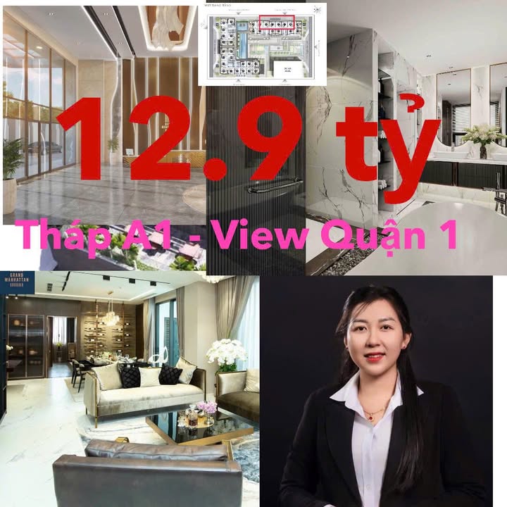 Căn hộ Grand Manhattan 2PN Cô Giang 71.3m² giá 12.9 tỷ - Lựa chọn lý tưởng cho cuộc sống hiện đại!