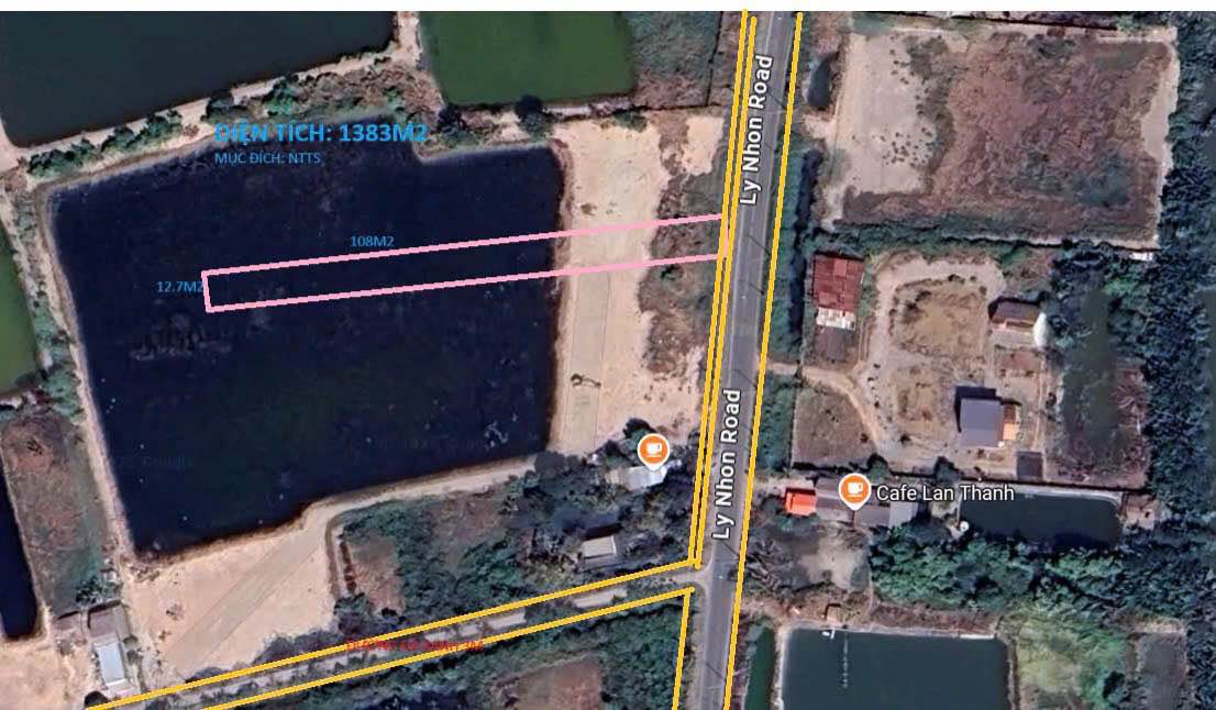 Đất mặt tiền Lý Nhơn 1400m² giá 4.9 tỷ - Vị trí đắc địa thuận lợi kinh doanh!