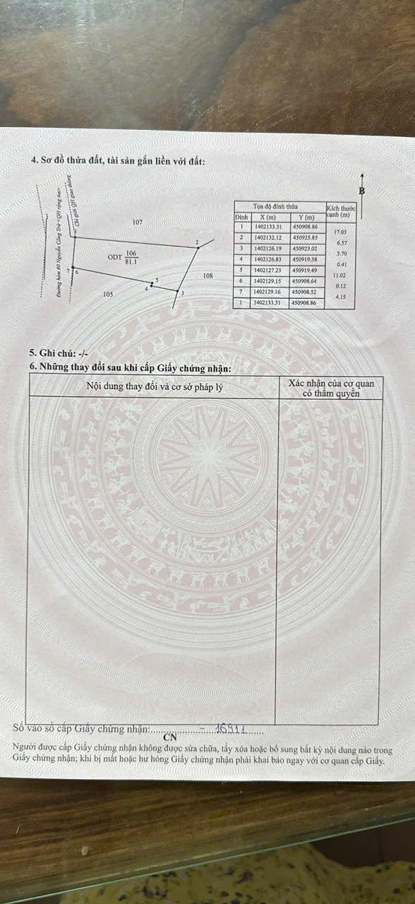 Nhà 1 trệt 1 lầu hẻm 80 Nguyễn Công Trứ, Buôn Ma Thuột 70.64m² - Sổ hồng chính chủ, giá tốt!