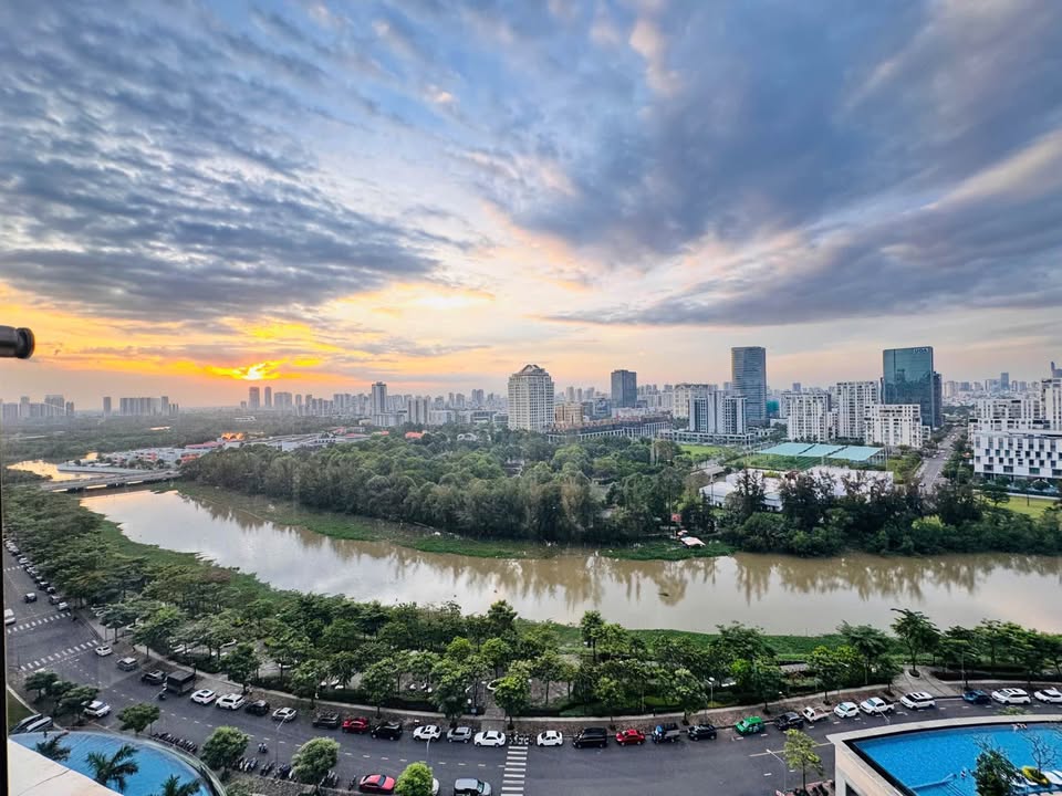 Căn hộ Midtown - The Peak quận 7 123m² giá 62 triệu - Thiết kế sang trọng, view sông