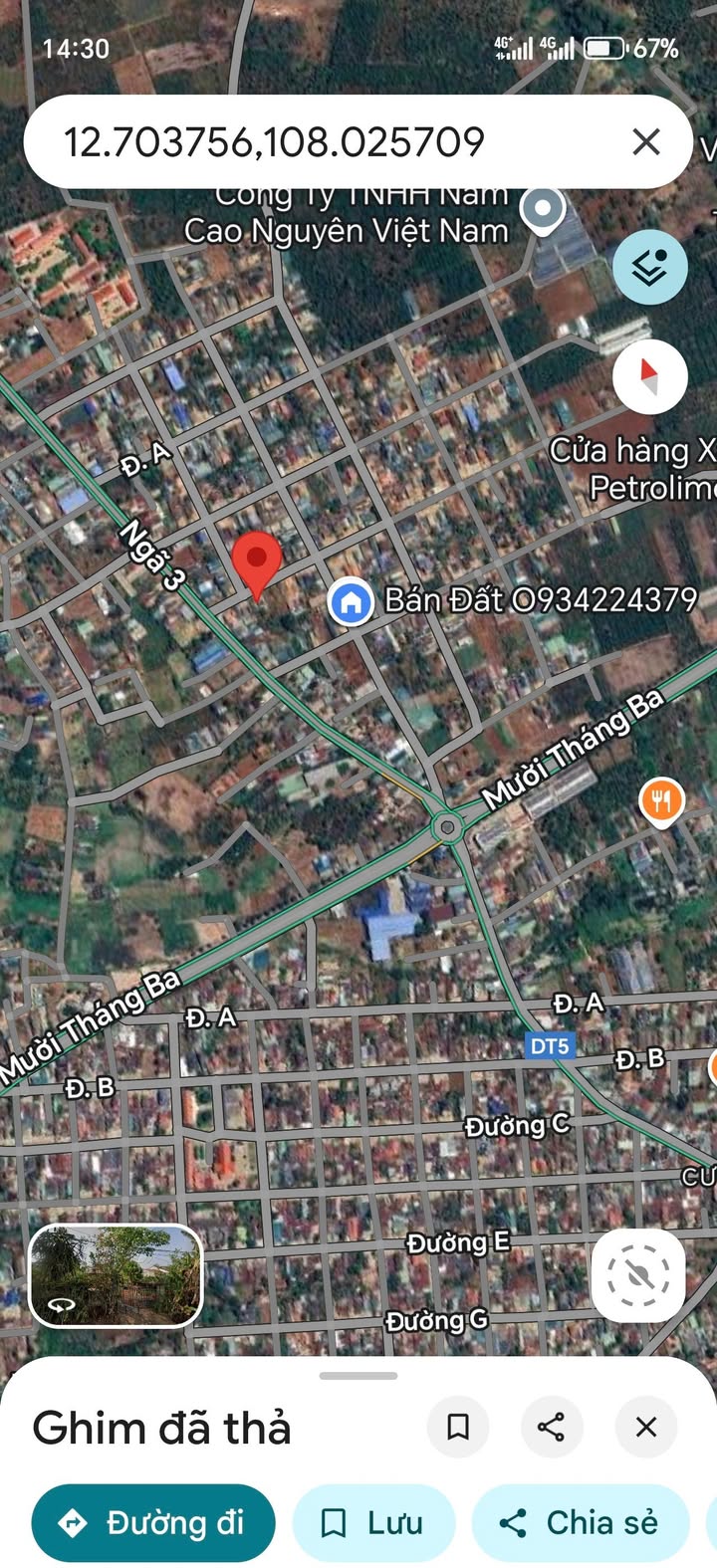 Đất thổ cư 520m² Cư Êbur Buôn Ma Thuột giá 4.2 tỷ - Đầu tư sinh lời tuyệt vời!