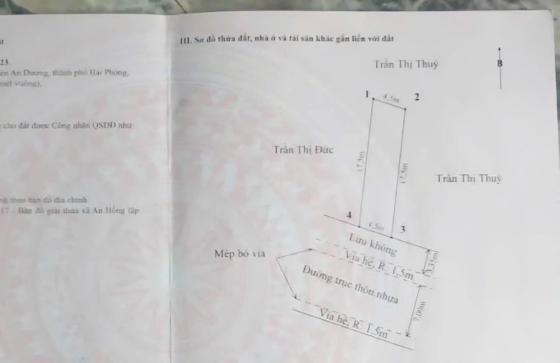 FrontHouse đường Khánh Thịnh, An Hồng 77m² giá 2.9 tỷ - Đầu tư sinh lời ngay!