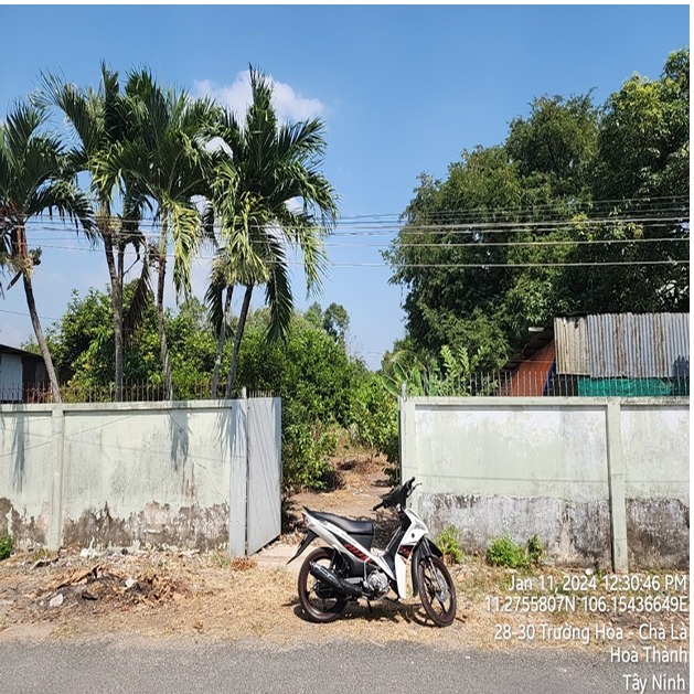 Bán đất phường Long Hoa, TP. Tây Ninh 2494m² giá 5 tỷ - Cơ hội đầu tư tiềm năng!