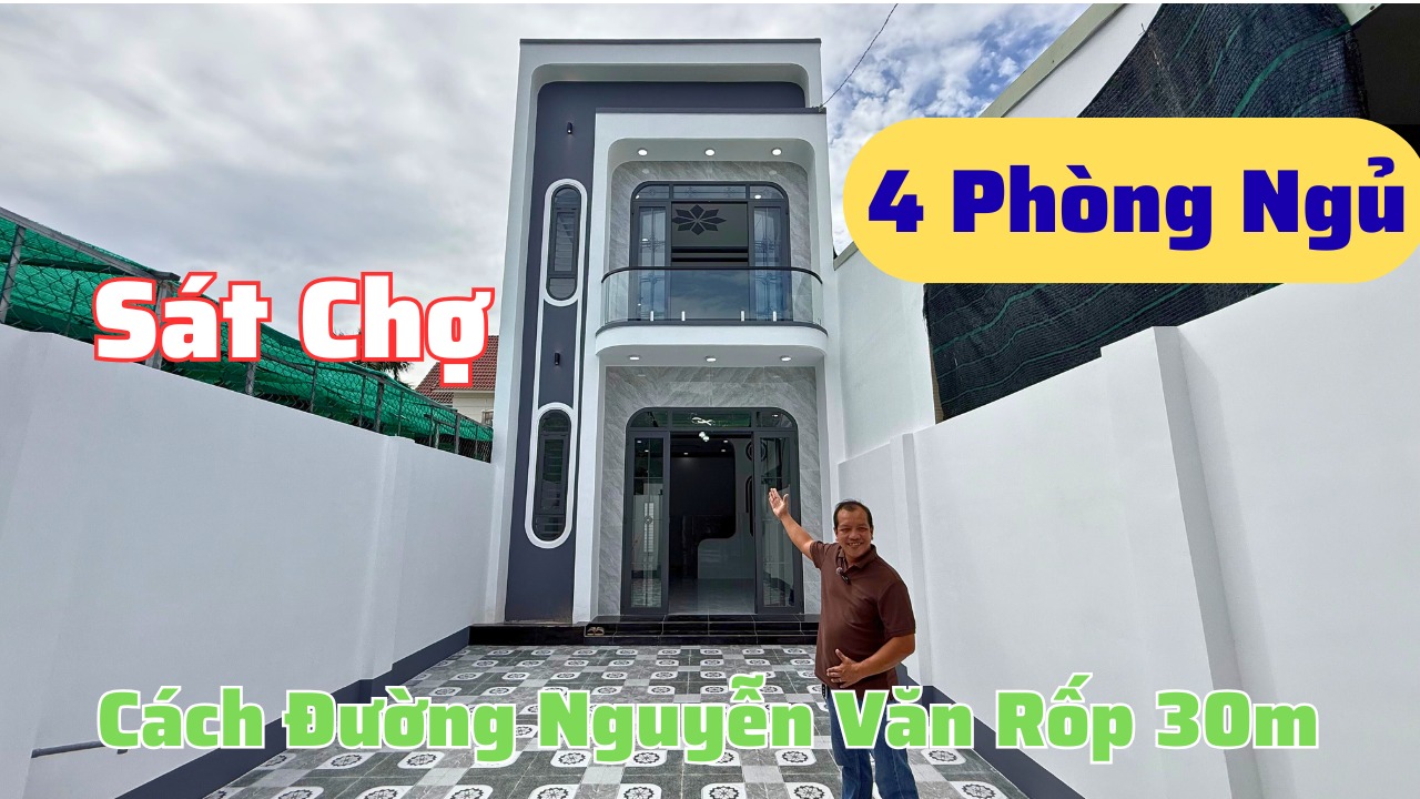 Nhà lầu 4 phòng ngủ Phường Tân Ninh 140m² giá 3.24 tỷ - Vị trí đắc địa sát chợ!