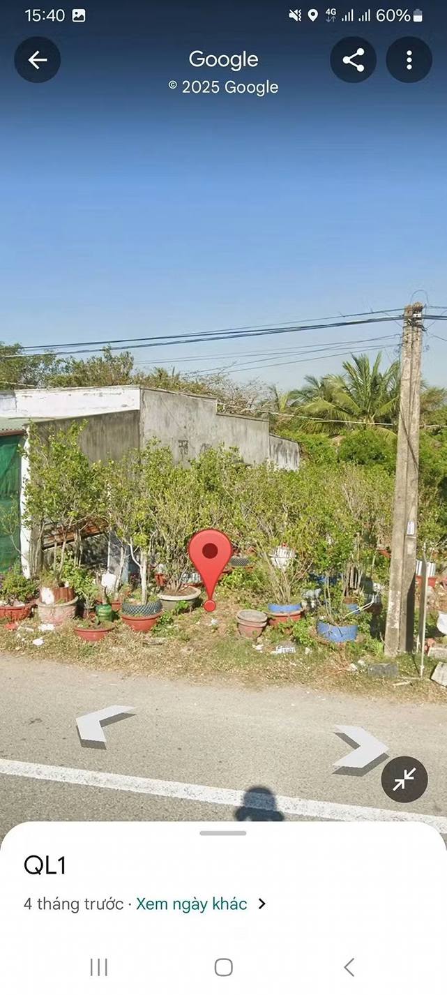 Bán đất mặt tiền Quốc Lộ 1A, Thuận Bắc, 272m² - Tiềm năng kinh doanh lớn!