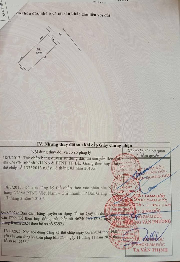 Nhà 2 tầng Thọ Xương Bắc Giang 106m² - Đường ô tô, 6 phòng ngủ