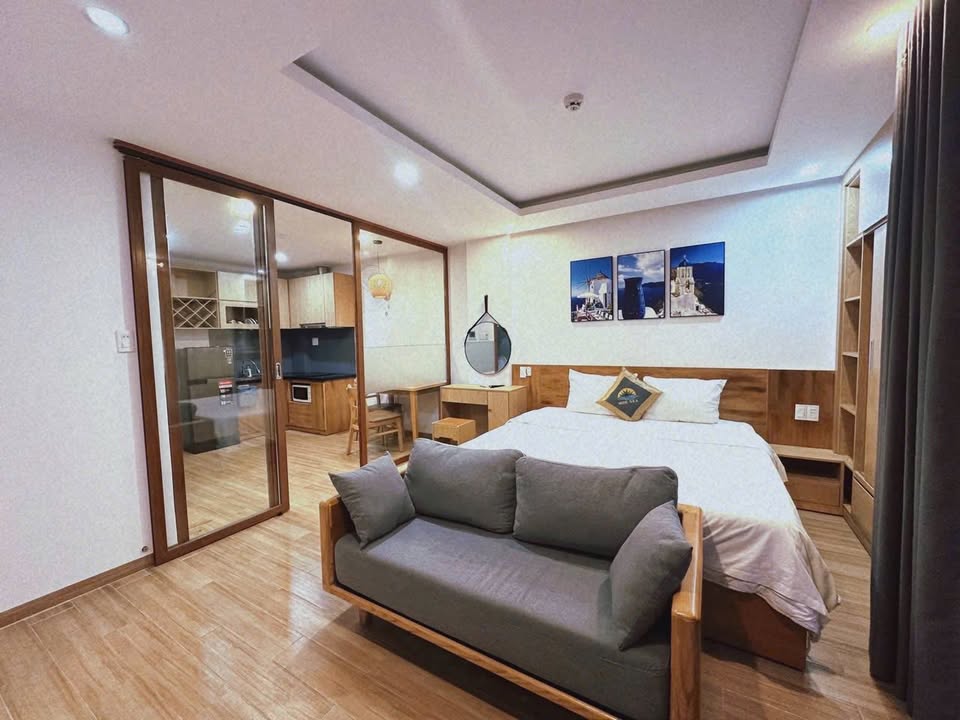 Căn hộ 1PN An Đồn 5, Sơn Trà, Đà Nẵng - Giá chỉ 9,5 triệu/tháng, Full nội thất!