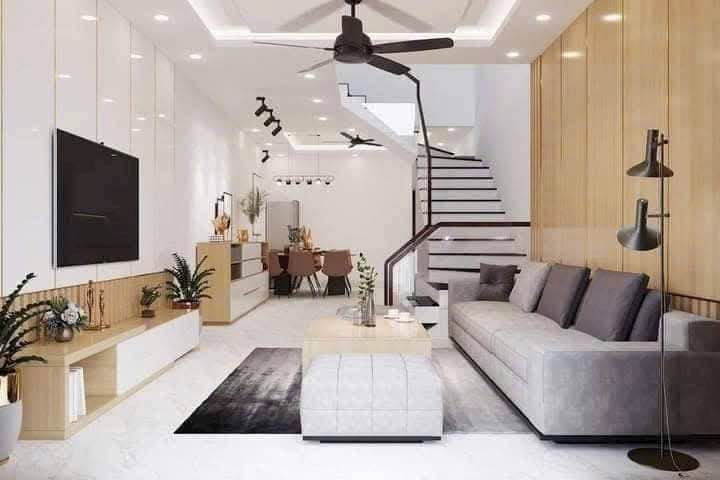 Nhà Him Lam Hùng Vương 50m² giá 5.2 tỷ - Thiết kế hiện đại, thoáng mát!