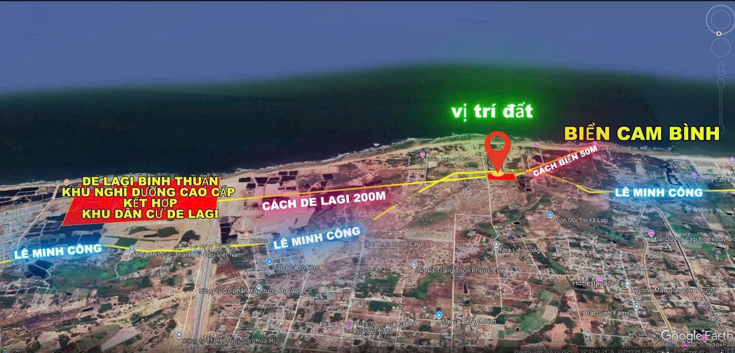 Đất du lịch Cam Bình 50.000m² giá 13 tỷ - Đầu tư sinh lời cao!