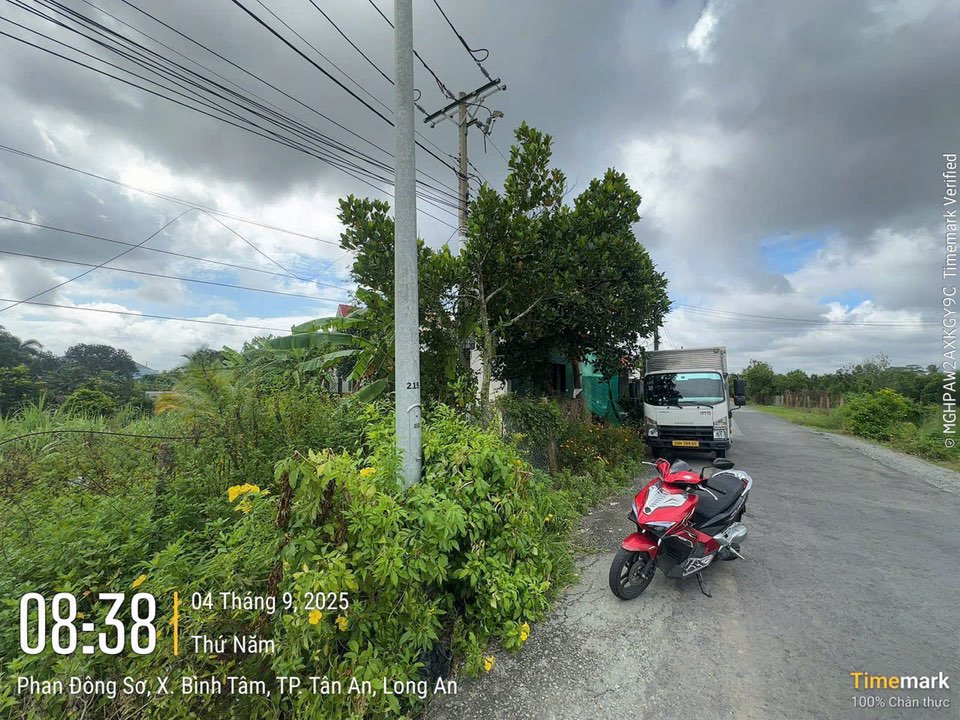 Đất mặt tiền đường Phan Đông Sơ Tân An 283m² giá 400 triệu - Tiềm năng đầu tư lớn!