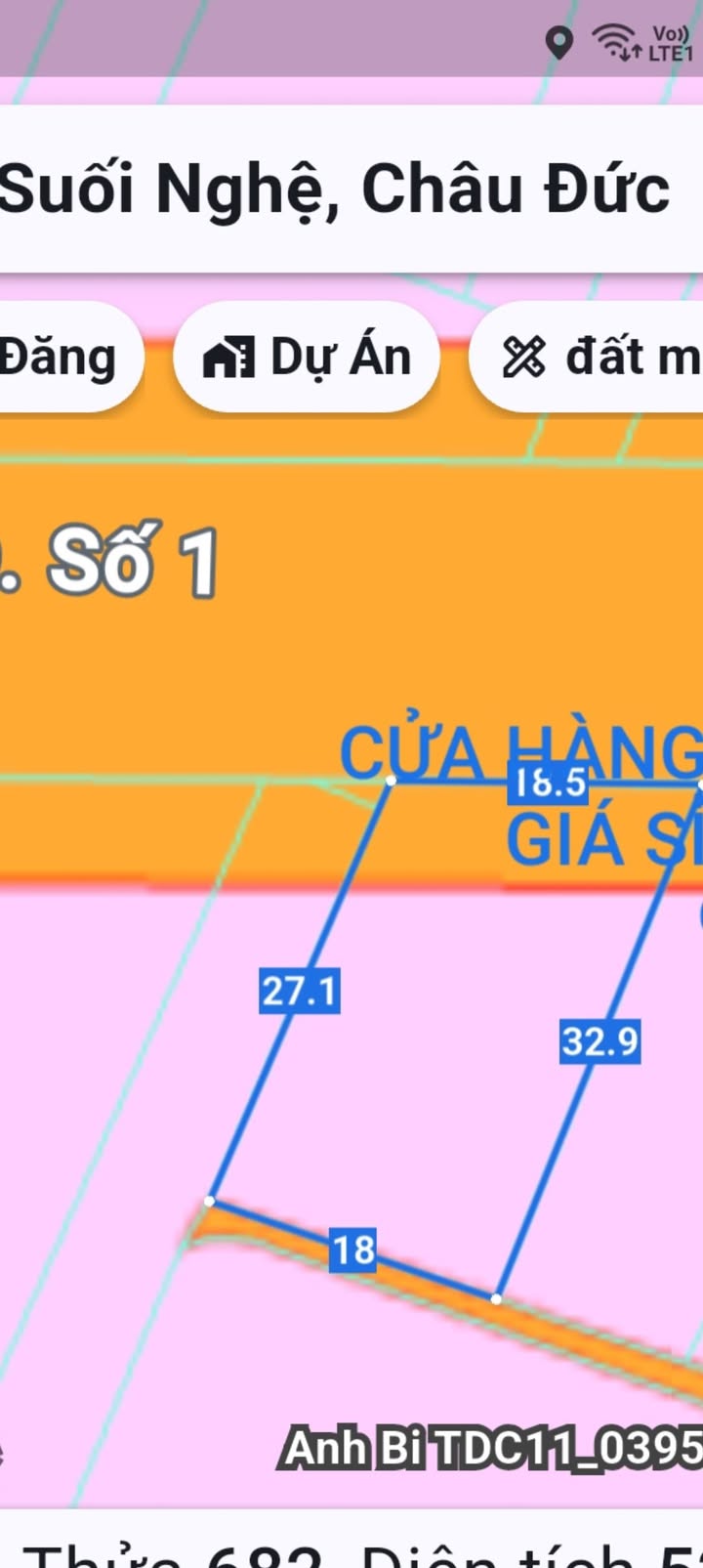 Đất 2 mặt tiền đường Số 1, Suối Nghệ 525m² giá 12.5 tỷ - Cơ hội đầu tư vàng!