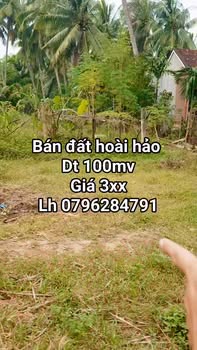 Đất lô góc Hoài Hảo 80m² - Đường bê tông, thổ cư toàn bộ