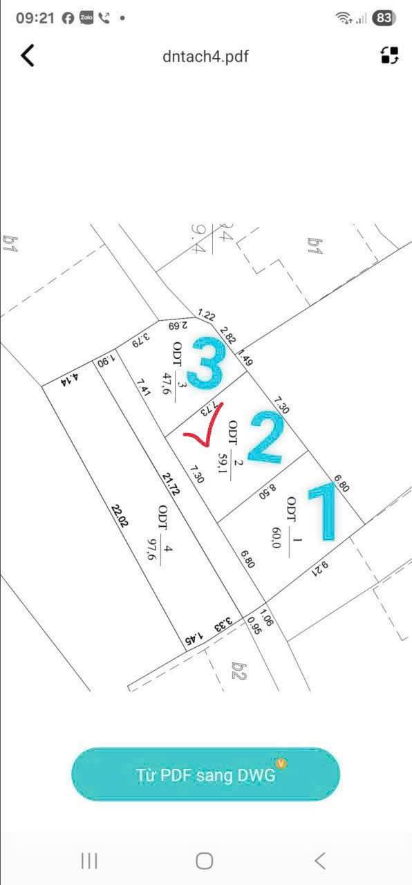 Đất nền Từ Sơn Bắc Ninh 59m² giá chỉ 2.5 tỷ - Sát trường ĐH Tài Nguyên Môi Trường!