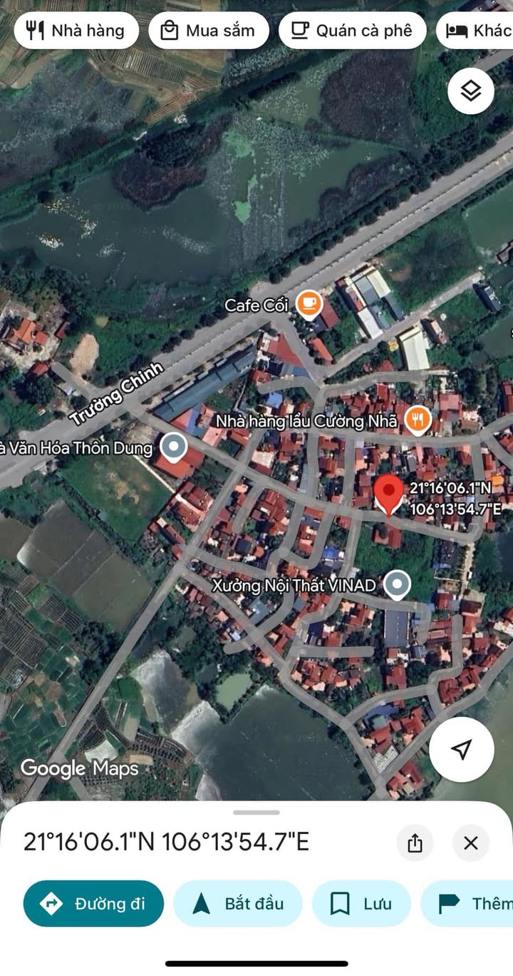 Đất nền thôn Dung, Hương Gián, Bắc Giang 125m² - Mặt tiền 5.6m, giá tốt!